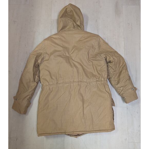 Vintage Mens Field & Stream Insulated Gordon Ferguson Chore Coat Hood Quilted 40 - Picture 2 of 16